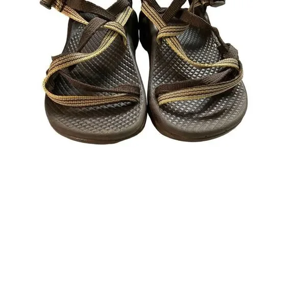 Youth Chaco Sandals Brown Arch Support - Picture 7 of 12